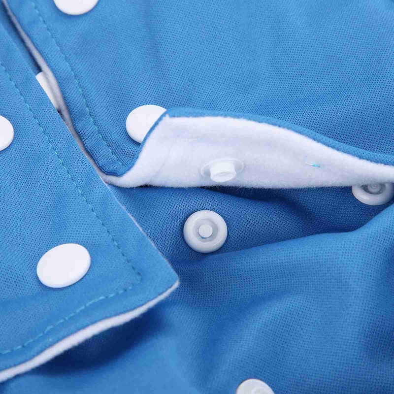 Washable Adult Pocket Nappy Cover Adjustable Reusable Diaper Cloth Dark