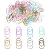 Paper Clips Colourful Paper Clips Heart – Pack of 60