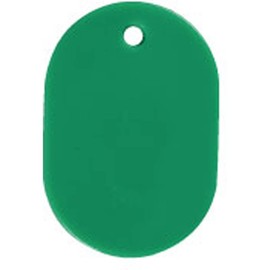 Nishi Kei BN-SG Small Number Tags, Green, Pack of 100