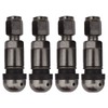 TOMALL Bolt-in Tire Valve Stem Caps Explosion Proof Tubeless TPMS