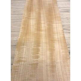 Anigre Quilted Figured Wood Veneer 8" x 25" raw no Backing A Grade Quality