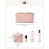 EACHY Travel Makeup Bag, Large Capacity Cosmetic Bags for Women,