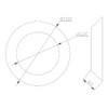 FIREFIX 1757 FAL Adjustable Rosette (Diameter 100-120 mm), 4.4 cm