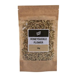 Lowhill Valley Honeysuckle Flower Tea - Whole Dried Lonicera Japonica Buds - For Immune Function & Digestion - Soothing Loose Herbal Tea - 100% Natural Ingredient – 30g
