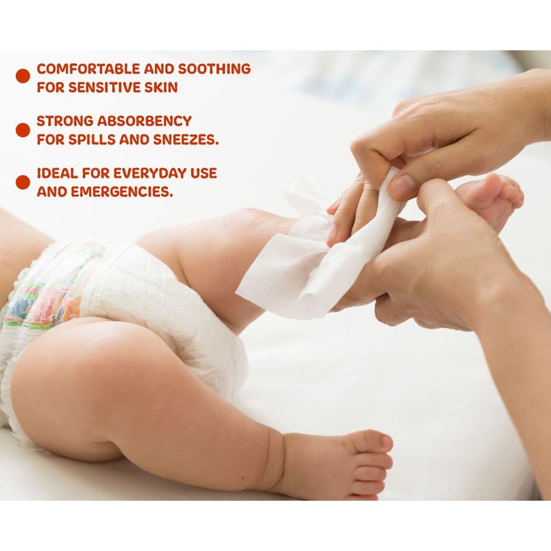ZYBUX - Super Soft Pocket Tissues (10 Packs of 10)