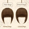 Sofeiyan Bangs Clip-In 100% Remy Real Hair Fringe Bangs, One