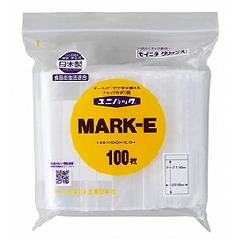 Seiniti MARK-E (100) Unipack 5.5 x 3.9 x 0.01 inches (140 x 100 x 0.04 cm), Pack of 100