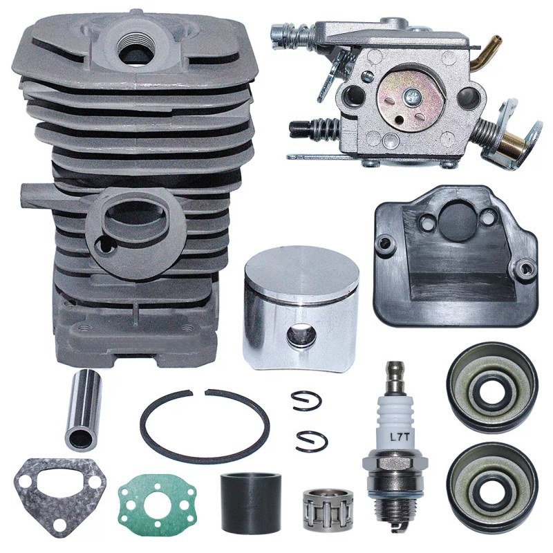 For Husqvarna Bore 40nm Cylinder Piston Carburetor Kit For Husqvarna