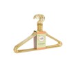 Beautiful Gold Aluminum Metal Suit Hangers Heavy Duty Coat Hangers