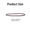 Turntable Drive Belt, 270mm, 2-Pack, for Nostalgia Record Players and