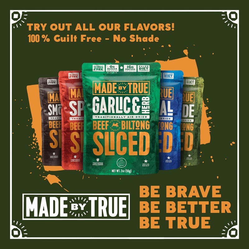 Made by True Beef Sliced Bites Spicy Variety (2 oz,