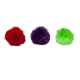 JW Cat Fun FLUFFS Toy,Assorted