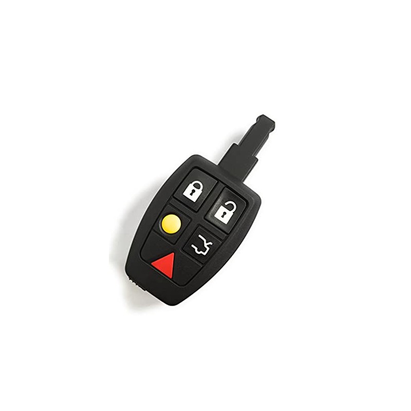 Automobile Locksmith 5 Button Remote Key Shell Case for Volvo