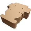 MEG4TEC 1 x Shipping Storage Boxes 6" x 6" x