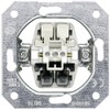 Siemens Complete Set Light Switch Insert White Titanium