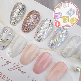 Vibla Meriyu Wedding Nail Wedding Gel Nail 13 Piece Set / 비블라 메리유 웨딩네일 웨딩 젤네일 13종 세트