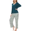 GYS Women's Pajama Sets Bamboo Viscose Long Sleeve Pj Set