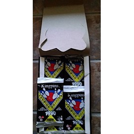 KINGPINS 1990 PREMIER EDITION BOWLING WAX BOX by Kingpins