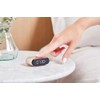 Lexon Small Digital Alarm Clock for bedrooms MINUT, Rechargeable Bedside