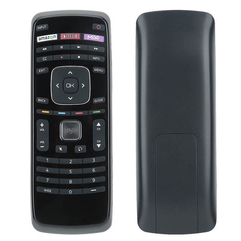 Replacement TV Remote Control Black for VIZIO XRT-112 TV E320iA0