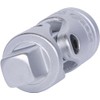 '3/8 "Universal Joint Matt Chrome-Plated on Hanger