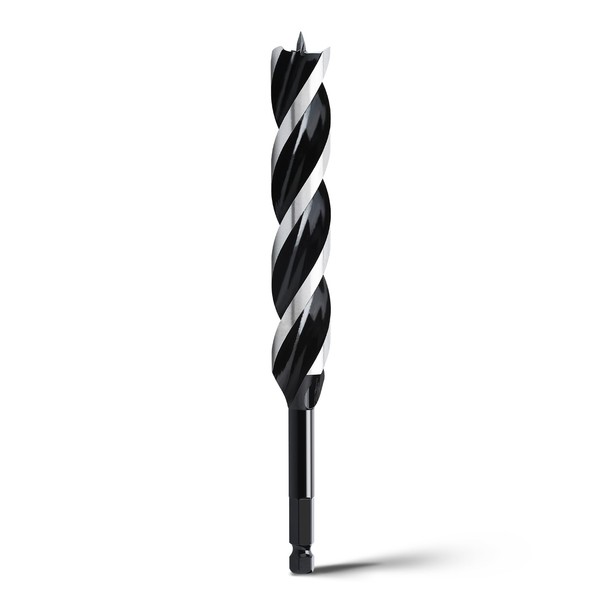 WOBLLMX 1" x 9" Auger Drill Bit for Wood,Hex Shank