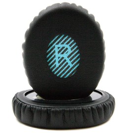 OE2 Ear Pads, Replacement Soft Protein Leather Memory Foam Cushions Earpads Muffs for Bose SoundLink On-Ear Wireless, On Ear 2 (OE2) and SoundTrue OnEar Headphones - Black/Blue