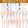 12pcs Gilding Brush Set, Paint Brush Set Acrylic Gold Leaf