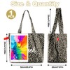 TAIHOBO Leopard Print Women's Large Shopper Bag with Leo Print,