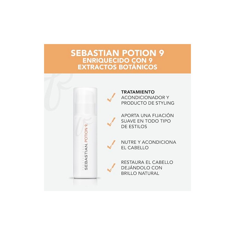 Sebastian Professional Potion 9 Tratamiento de Estilizado En Gel 150ml