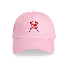 CafePress Fire Axes Firefighter Cap Unique Adjustable Baseball Hat Pink