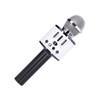Q88 Microphone Wireless Bluetooth Karaoke LED Portable Handheld Black for