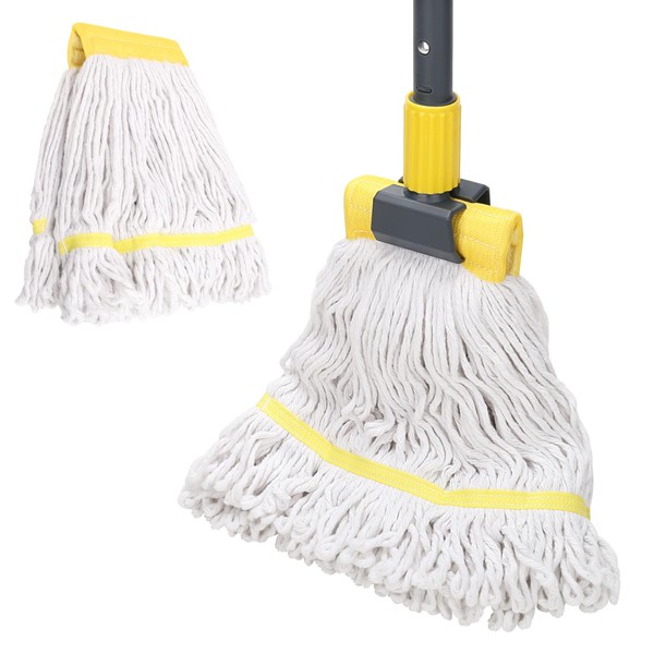 Commercial Mop Heavy Duty Industrial Mop with Extra Replacement Mop