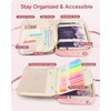 Bible Journaling Kit – Quilted Bible Cover Case for Women,