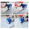 LOZLIN 10mm Diamond Grooving Wheel for Angle Grinder 5/8-11 -