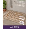 DEXI Washable Entryway Rug Non Slip, 3x5 Kitchen Area Bathroom