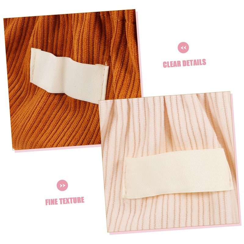 Healeved 4pcs Women Quilted Makeup Bag Lipstick Bag Portable Storage