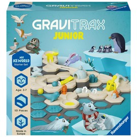 Ravensburger GraviTrax Junior Starter Set L Ice - Marble Run, STEM and Construction Toys for Kids Age 3 Years Up - Kids Gifts