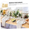 Healvian 3pcs Beeswax Food Wraps Organic Reusable Covers for Food