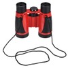 sourcing map Binoculars 5X30 Compact Foldable Binoculars Shockproof Red with