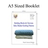 Knitting Patterns for Baby Blankets x 2, Building Blocks &