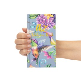 Telephone Address Book A-Z Index Hard Back Cover Slim