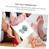 Baluue 4pcs Handheld Foot Callus Remover Tools Safe Exfoliating File