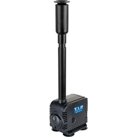 T.I.P. WPZ 450 R Indoor Fountain Pump Aquarium Pump Up to 450 l/h Flow Rate Black 70 x 121 x 137 mm