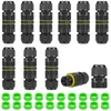 Linkstyle 10PCS 3 Pole M16 Wire Connector Waterproof IP68 External
