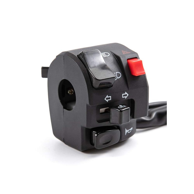 Universal Motorcycle Switch 7/8” 22mm Motorcycle Horn Button Blinker Fog