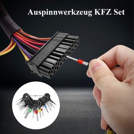 Pin Tool Car Set, 66 Pieces Terminal Removal Removal Tool for Car, Terminal Removal Tool Set, Car Cable Plug Removal Tool