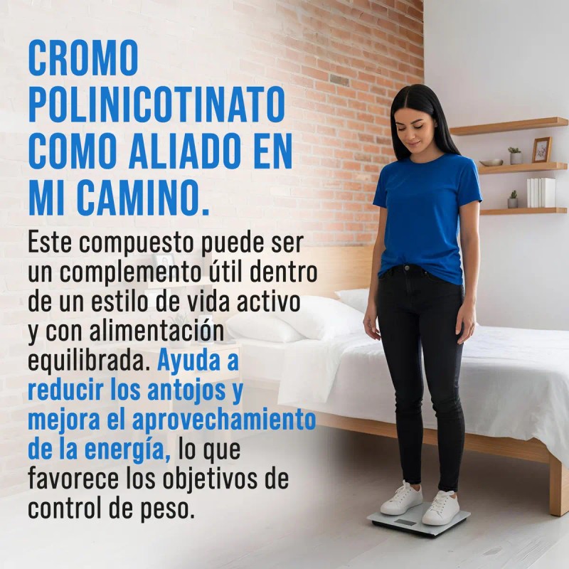 Suplemento Cápsula Tlali Suplementos Polinicotinato Cromo Dinami
