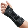 Rakiie Wrist Support, Adjustable Night Wrist Support with 3 Metal