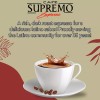 Cafe Supremo 100% Espresso Instant Ground Dark Roast Coffee Jar